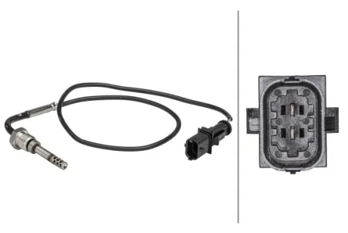 Sensor, exhaust gas temperature