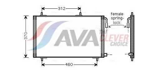 Condenser, air conditioning