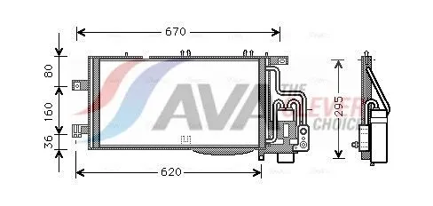 Condenser, air conditioning