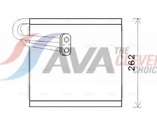 Evaporator, air conditioning