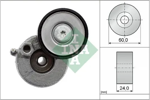 Belt Tensioner, V-ribbed belt