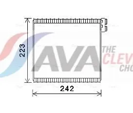 Evaporator, air conditioning
