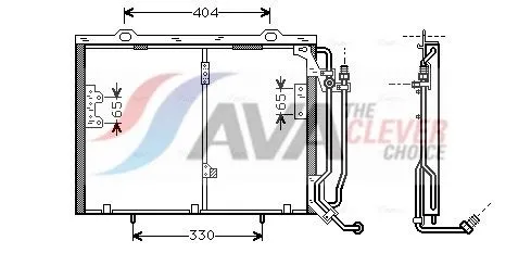 Condenser, air conditioning