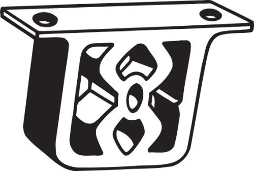 Mount, exhaust system