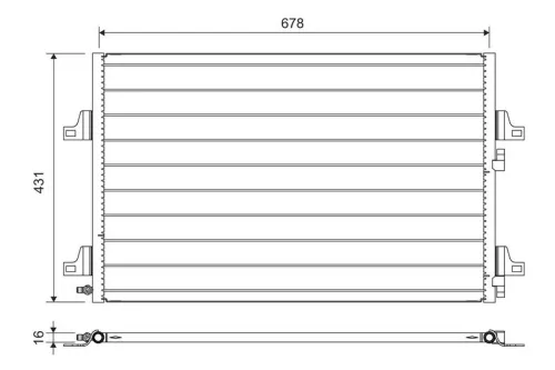 Condenser, air conditioning