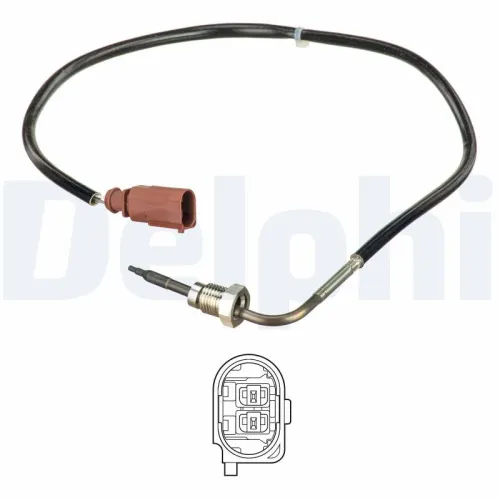 Sensor, exhaust gas temperature