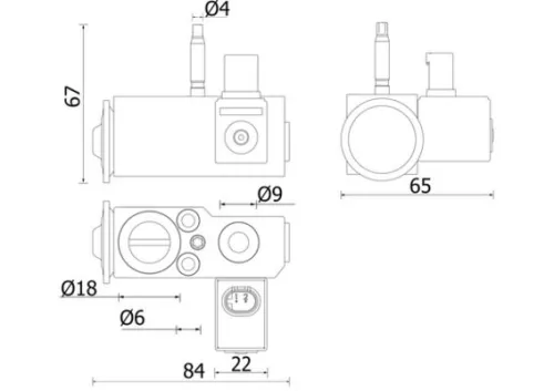Expansion Valve, air conditioning
