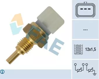 Sensor, coolant temperature