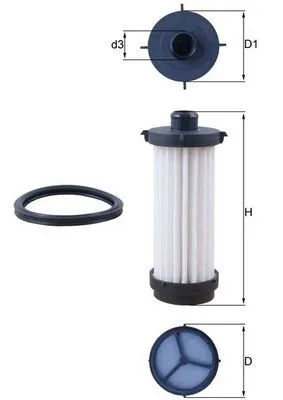 Hydraulic Filter, automatic transmission