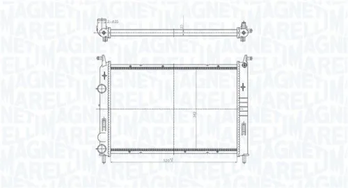 Radiator, engine cooling