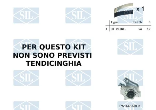 Water Pump & Timing Belt Kit