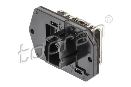 Resistor, interior blower