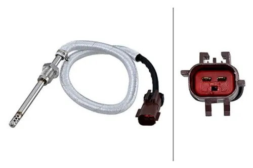 Sensor, exhaust gas temperature