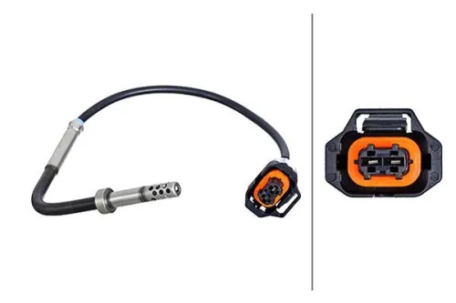 Sensor, exhaust gas temperature