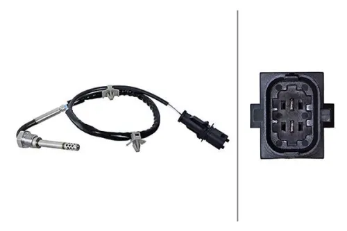 Sensor, exhaust gas temperature