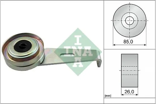 Tensioner Pulley, V-ribbed belt