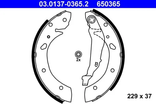 Brake Shoe Set