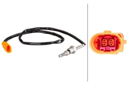 Sensor, exhaust gas temperature