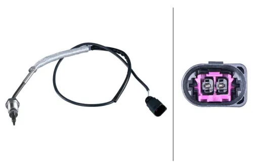 Sensor, exhaust gas temperature