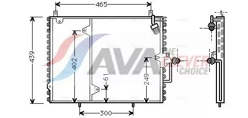 Condenser, air conditioning