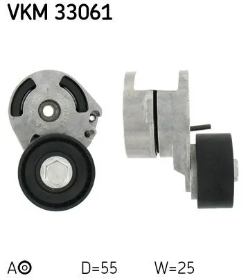 Belt Tensioner, V-ribbed belt