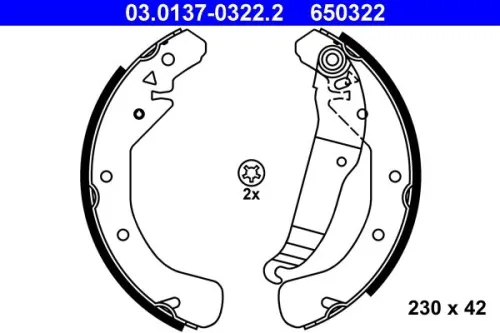Brake Shoe Set