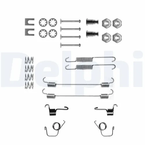 Accessory Kit, brake shoes