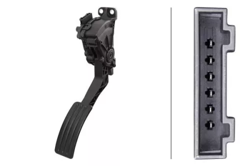 Sensor, accelerator pedal position