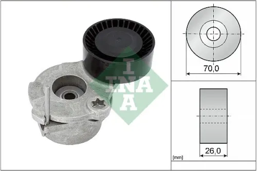 Belt Tensioner, V-ribbed belt