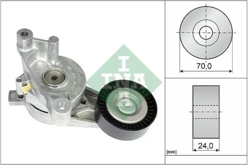 Belt Tensioner, V-ribbed belt