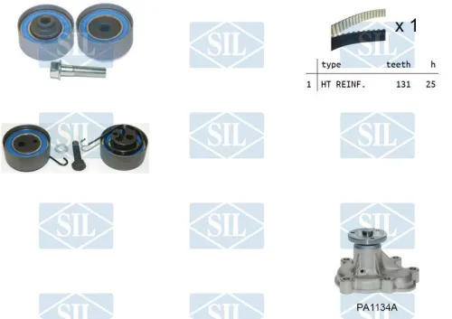 Water Pump & Timing Belt Kit