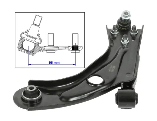 Control/Trailing Arm, wheel suspension