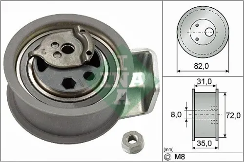 Tensioner Pulley, timing belt
