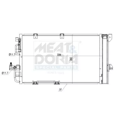 Condenser, air conditioning