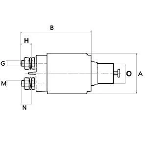 Solenoid Switch, starter