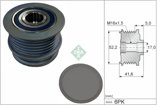 Alternator Freewheel Clutch