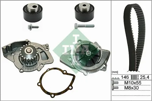 Water Pump & Timing Belt Kit