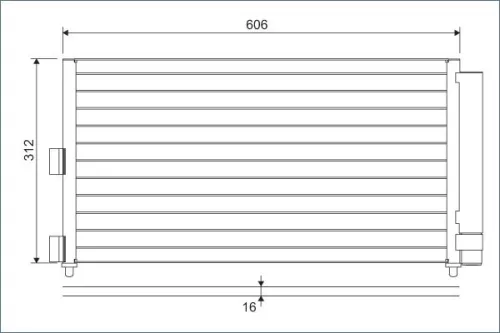 Condenser, air conditioning