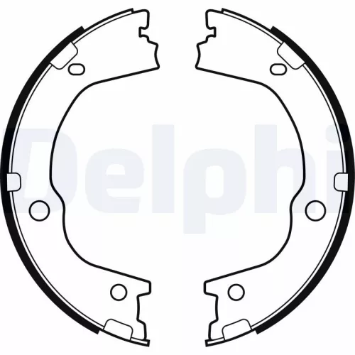 Brake Shoe Set, parking brake