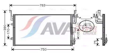 Condenser, air conditioning