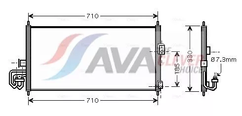 Condenser, air conditioning