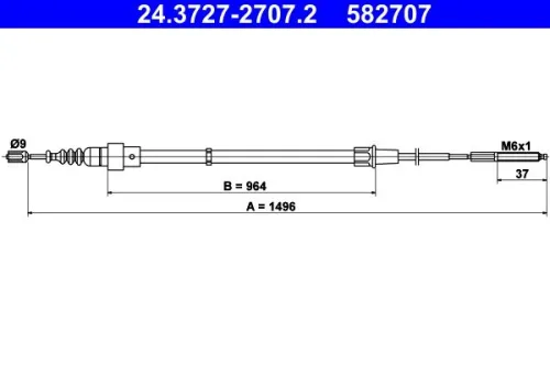 Cable Pull, parking brake