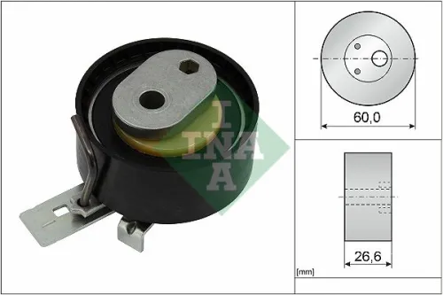 Tensioner Pulley, timing belt
