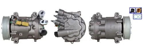 Compressor, air conditioning