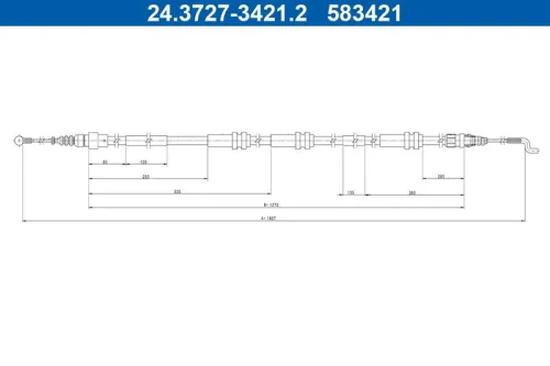 Cable Pull, parking brake