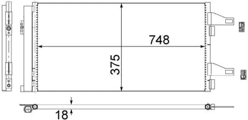 Condenser, air conditioning