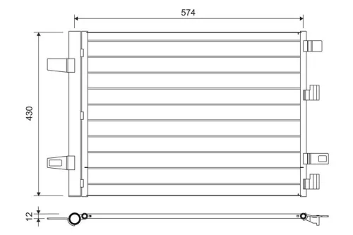 Condenser, air conditioning
