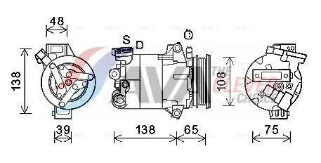Compressor, air conditioning