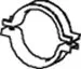 Clamping Piece, exhaust system