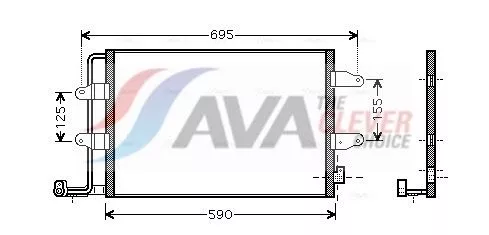Condenser, air conditioning